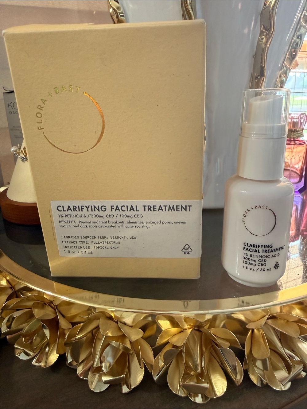 Flora and Bast Clarifying Facial Treatment $88 MSRP